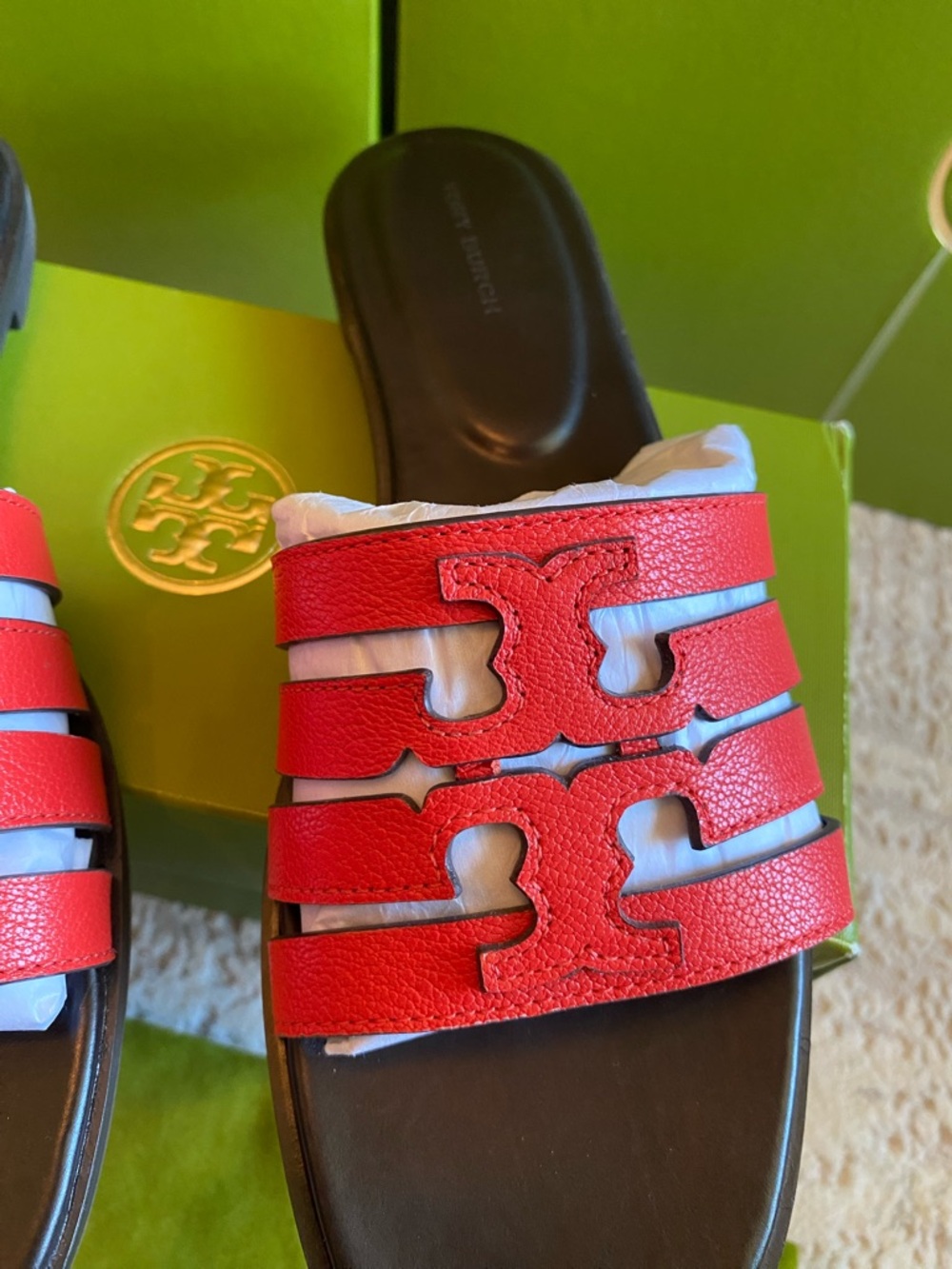 Tory Burch Ines Cage Slide - Picture 6 of 9